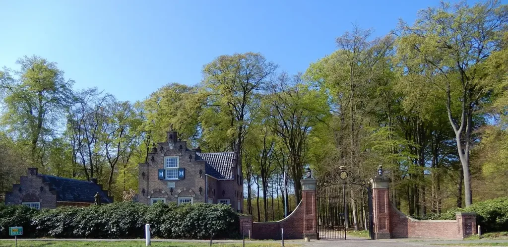 Kennemerduinen ingang bleek en berg